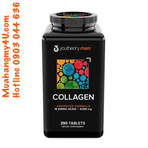  youtheory Mens Collagen Advanced Formula, 390 Tablets
