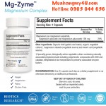 Biotics Research Mg-Zyme™ Triple Magnesium Complex 100 mg