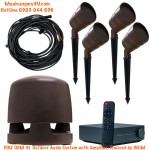 VOLT OHM 4.1 Outdoor Audio System with Amplifier, Powered by WiiM