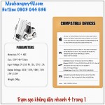 Trạm sạc không dây nhanh 4 trong 1 - By INSPECIAL HOME