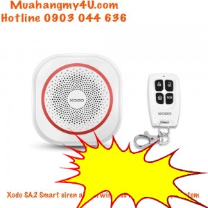 Hệ thống an ninh gia đình Xodo SA2 Smart Siren Alarm wiless
